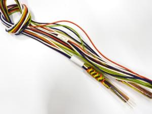 未使用品　正絹　手組帯締め